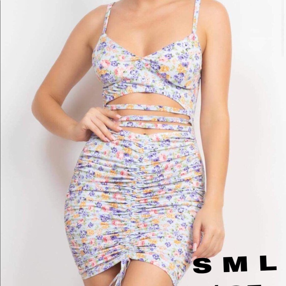 Flower summer dress
